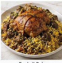 Baghali Polo with Lamb Shank